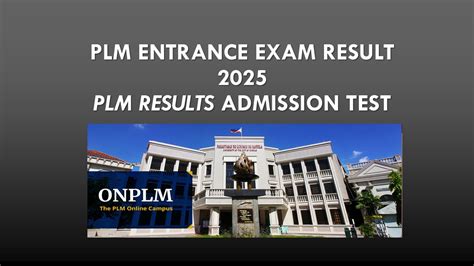 plm entrance exam 2024 to 2025|PLM Admission Test (PLMAT) .